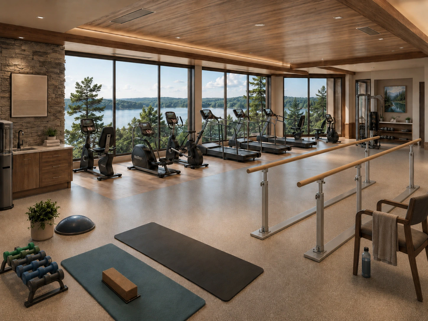 Fitness concept. Design and amenities under exploration.