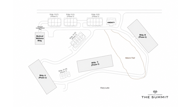 Concept site plan for The Summit