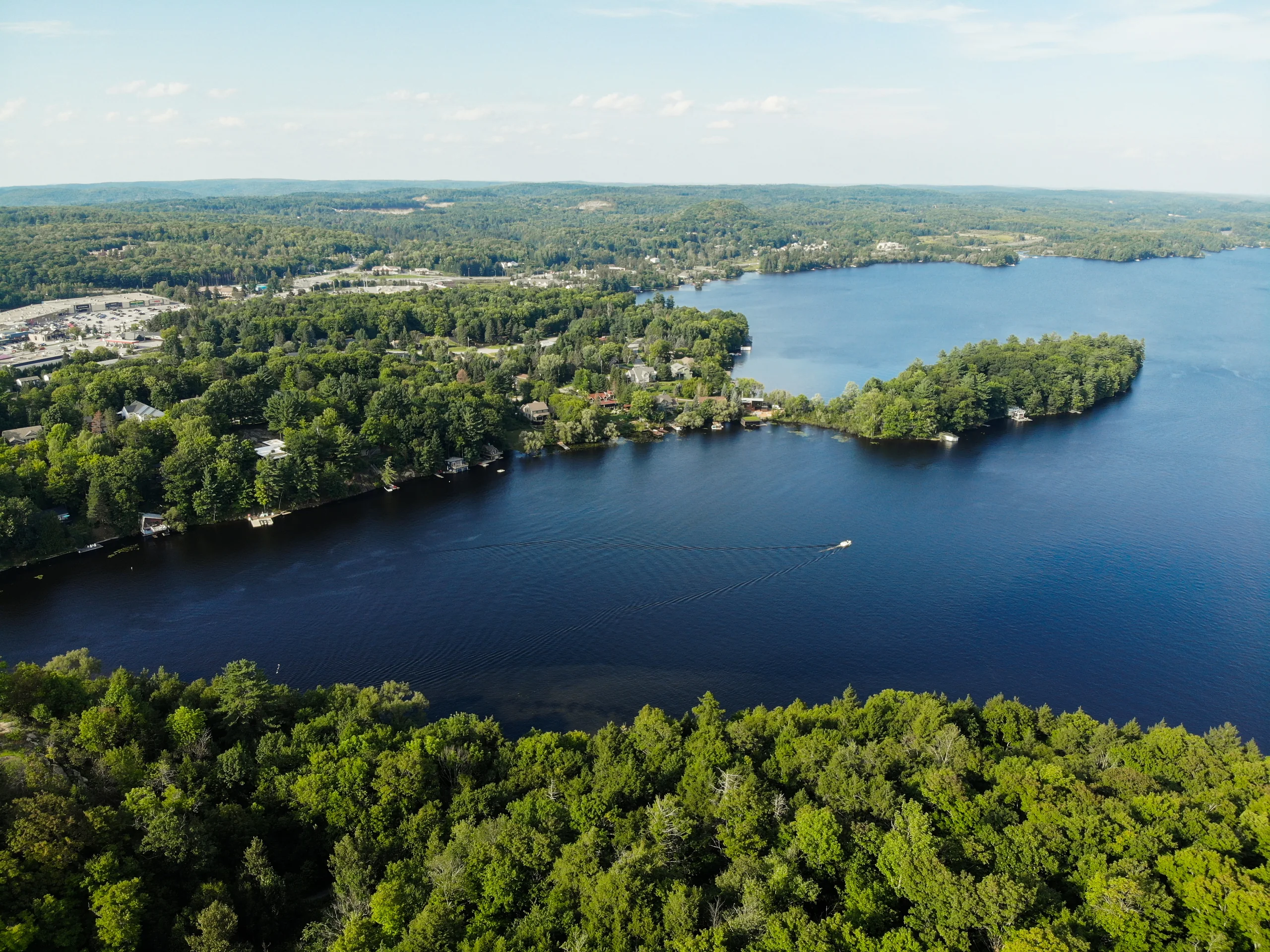 Fairy Lake shoreline