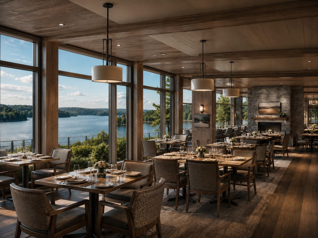 dining room at The Summit
