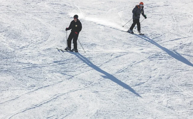 skiing at The Summit