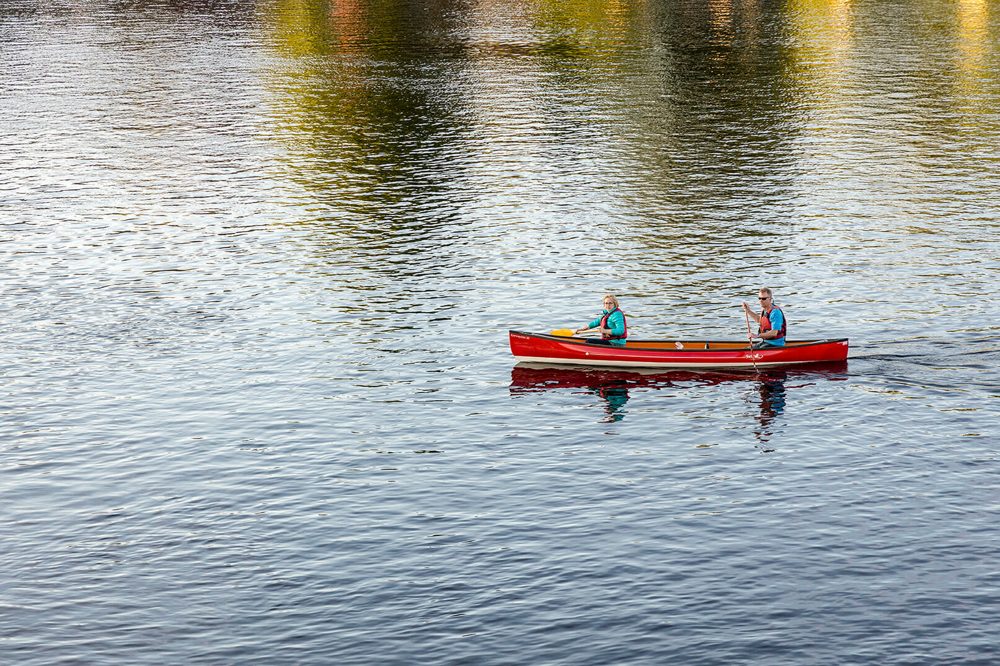 canoe at The Summit